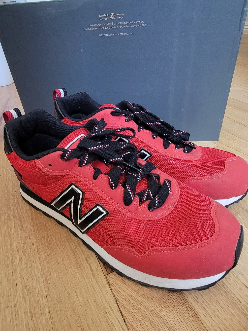 New Balance 515 Classic Men’s Size 12-  Red and Black Sneakers